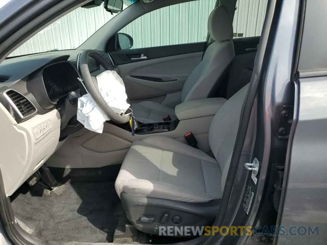 7 Photograph of a damaged car KM8J33A45KU001585 HYUNDAI TUCSON 2019
