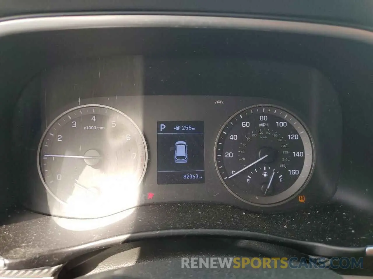 9 Photograph of a damaged car KM8J33A45KU001585 HYUNDAI TUCSON 2019