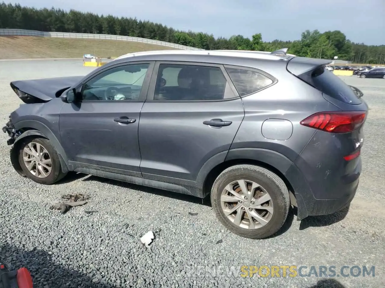 2 Photograph of a damaged car KM8J33A45KU065433 HYUNDAI TUCSON 2019