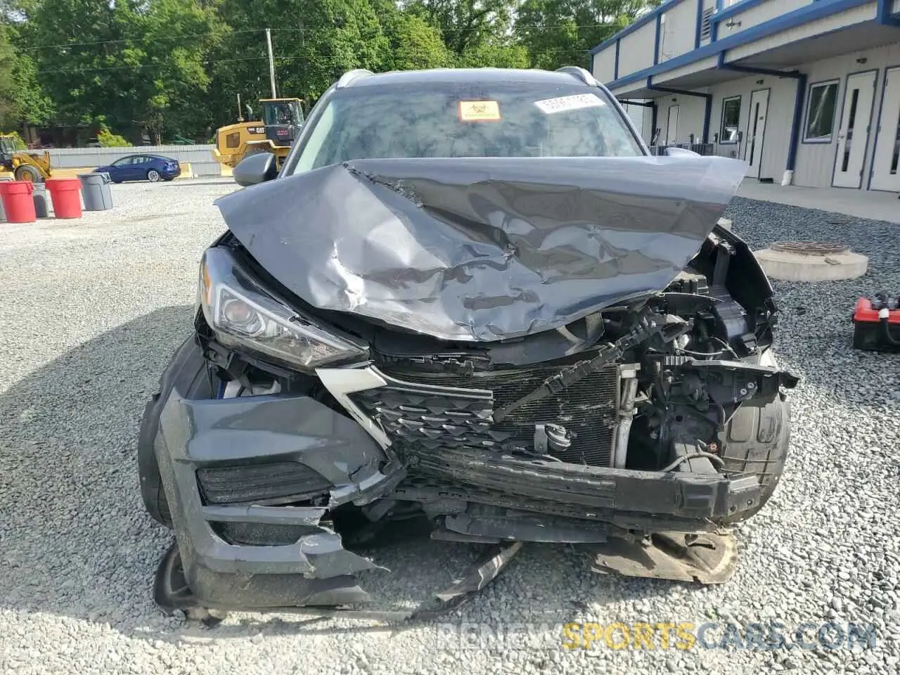 5 Photograph of a damaged car KM8J33A45KU065433 HYUNDAI TUCSON 2019