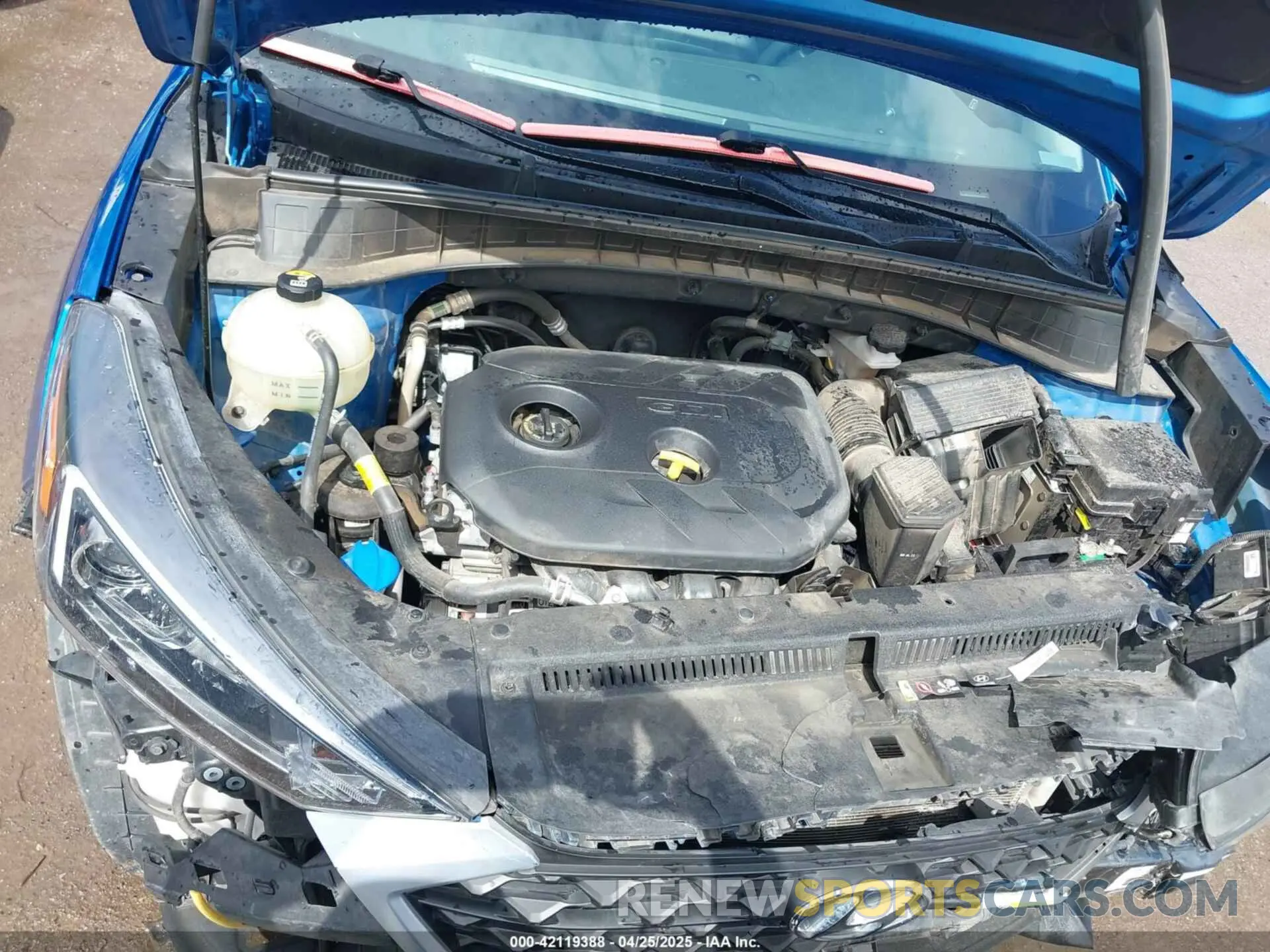 10 Photograph of a damaged car KM8J33A46KU025569 HYUNDAI TUCSON 2019