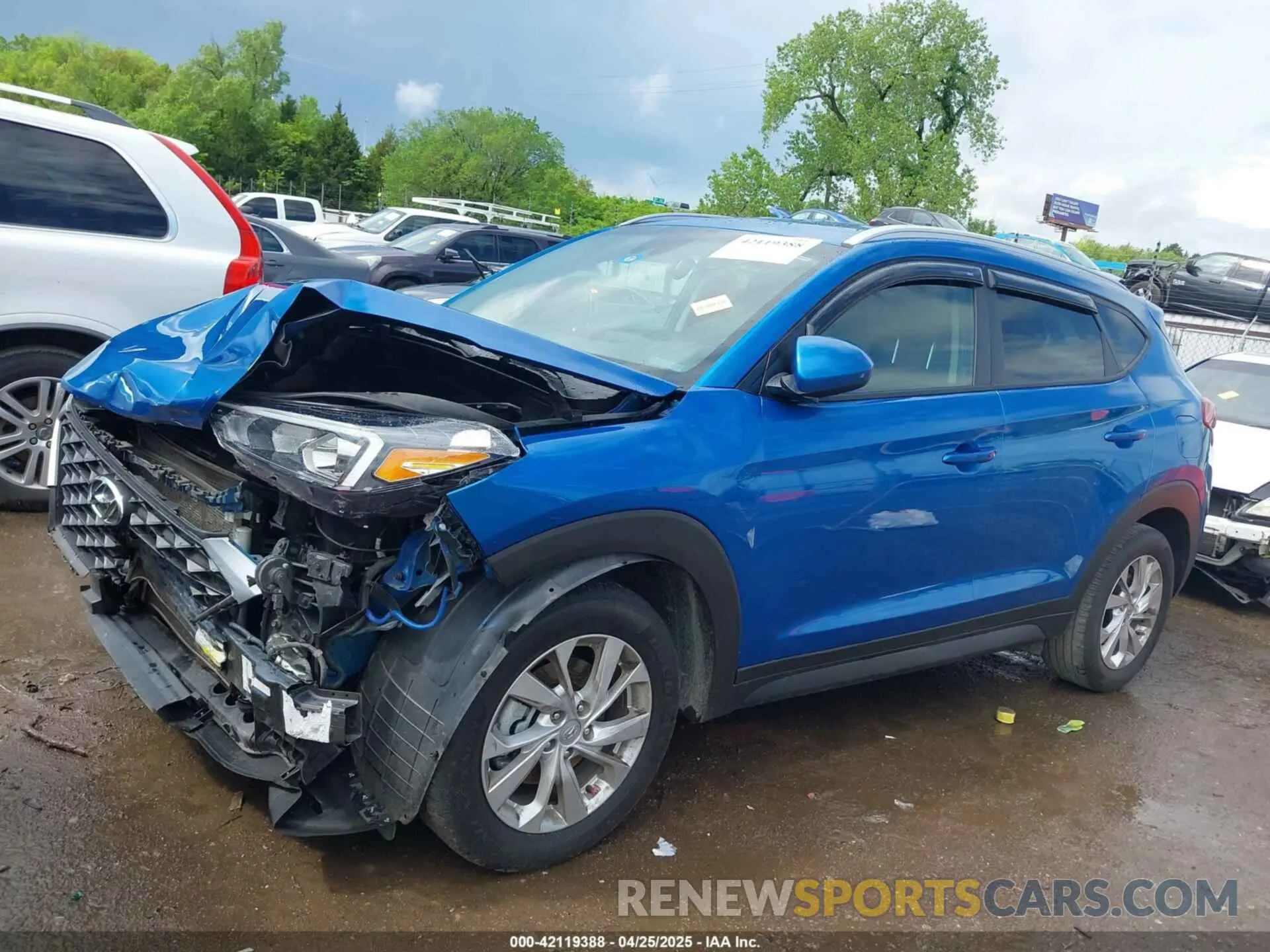 15 Photograph of a damaged car KM8J33A46KU025569 HYUNDAI TUCSON 2019
