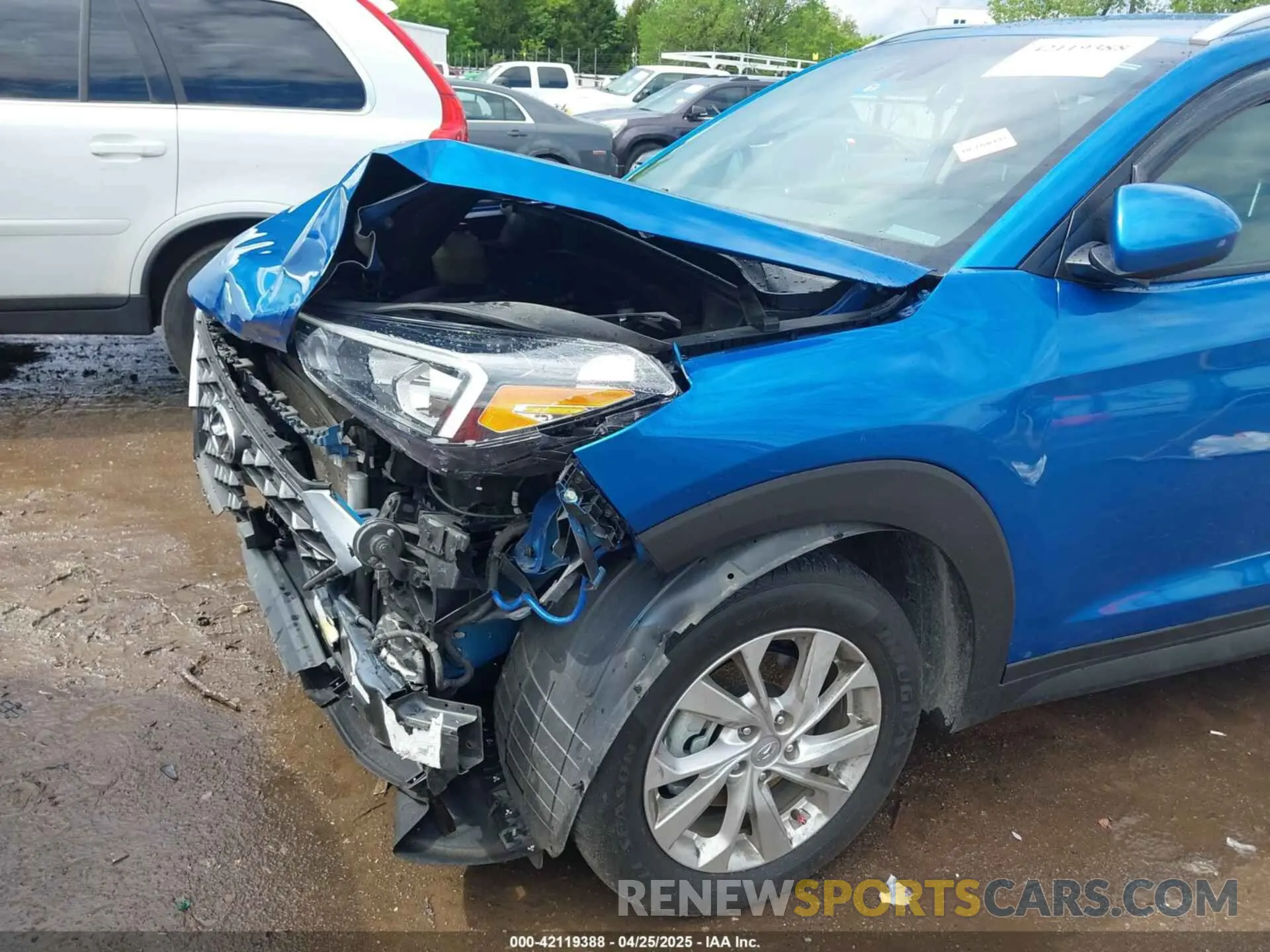 6 Photograph of a damaged car KM8J33A46KU025569 HYUNDAI TUCSON 2019