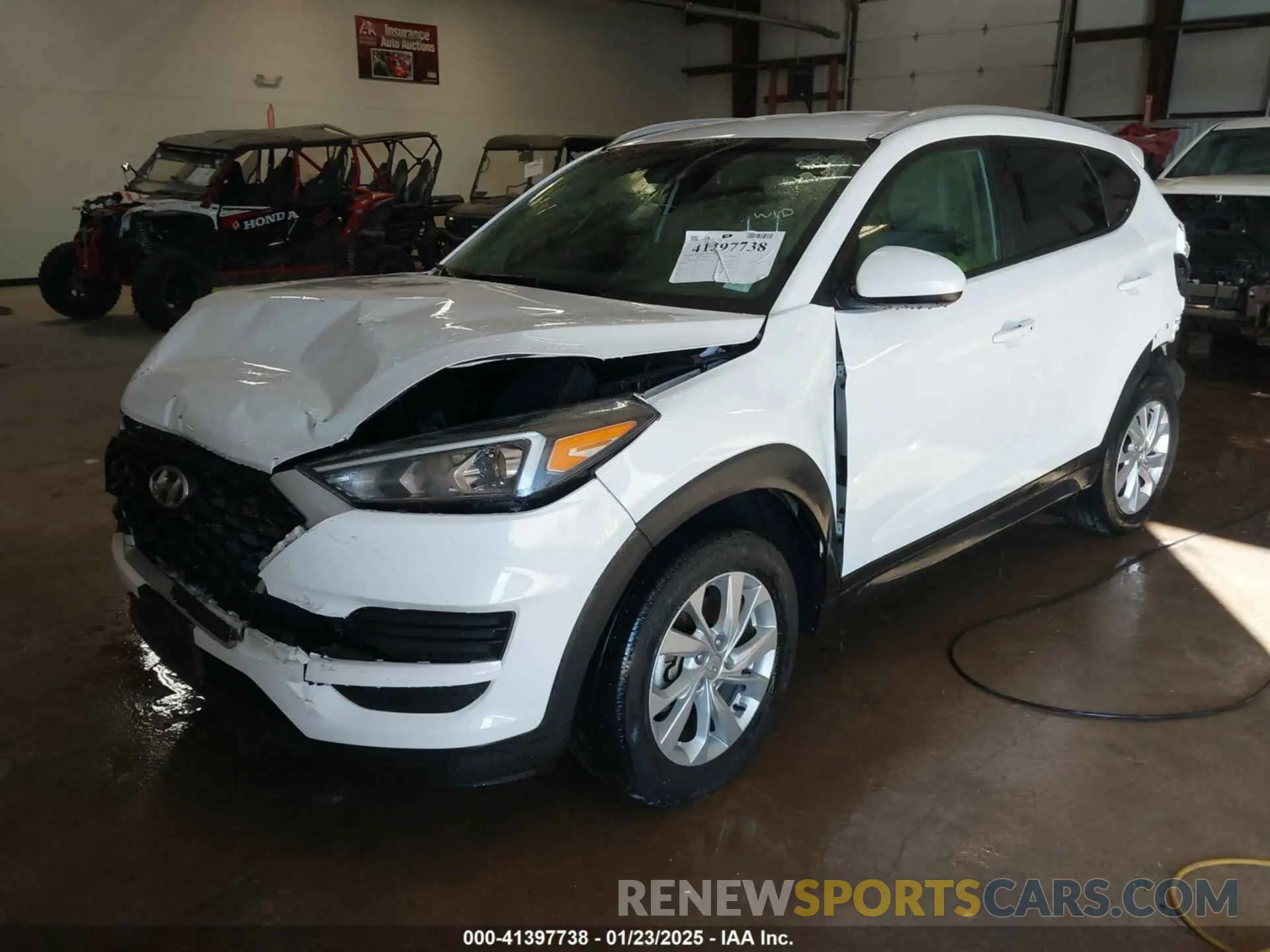 2 Photograph of a damaged car KM8J33A46KU066106 HYUNDAI TUCSON 2019