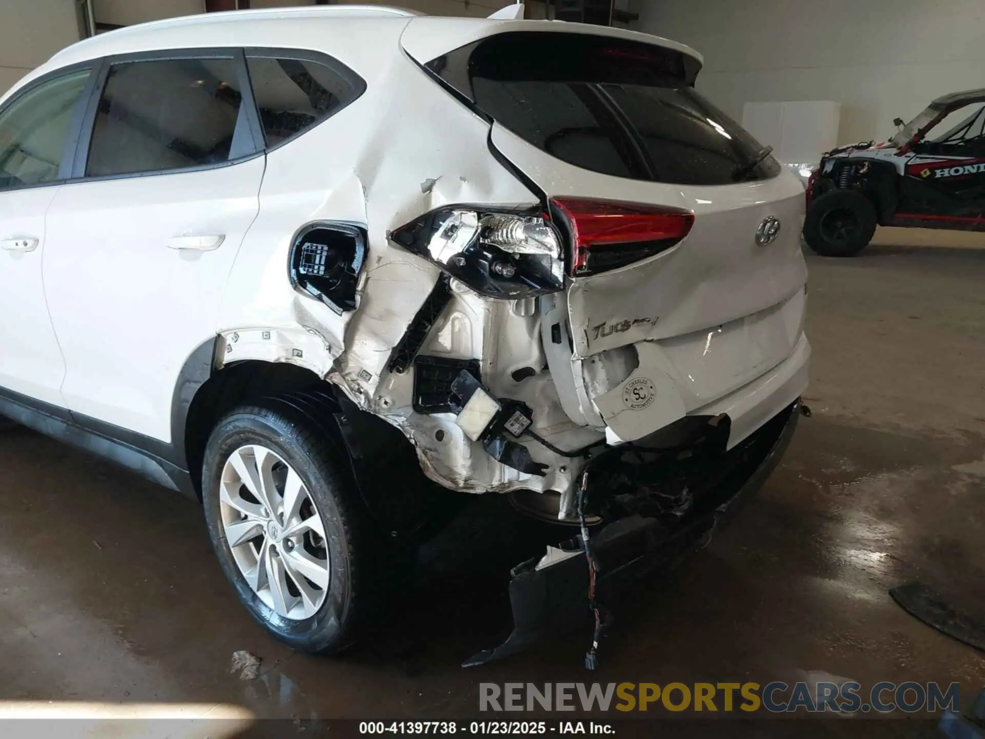 6 Photograph of a damaged car KM8J33A46KU066106 HYUNDAI TUCSON 2019