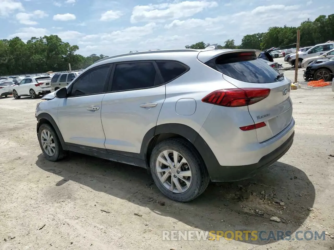 2 Photograph of a damaged car KM8J33A46KU848101 HYUNDAI TUCSON 2019