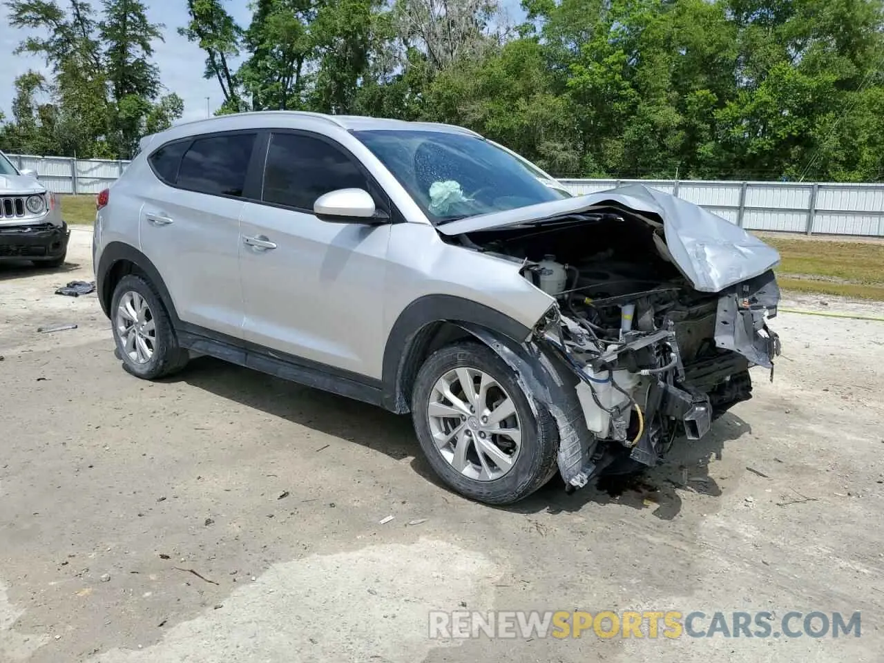 4 Photograph of a damaged car KM8J33A46KU848101 HYUNDAI TUCSON 2019