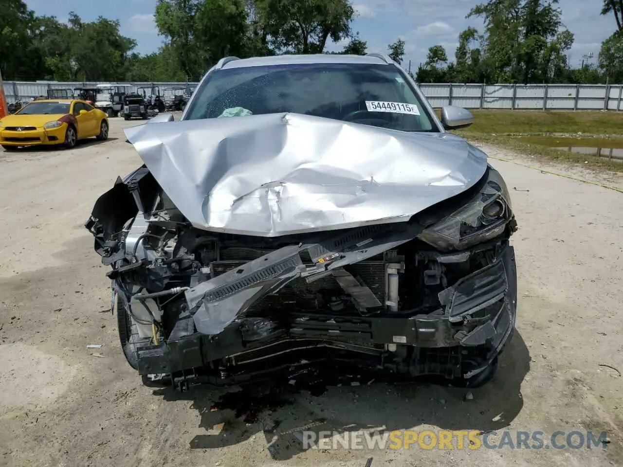 5 Photograph of a damaged car KM8J33A46KU848101 HYUNDAI TUCSON 2019