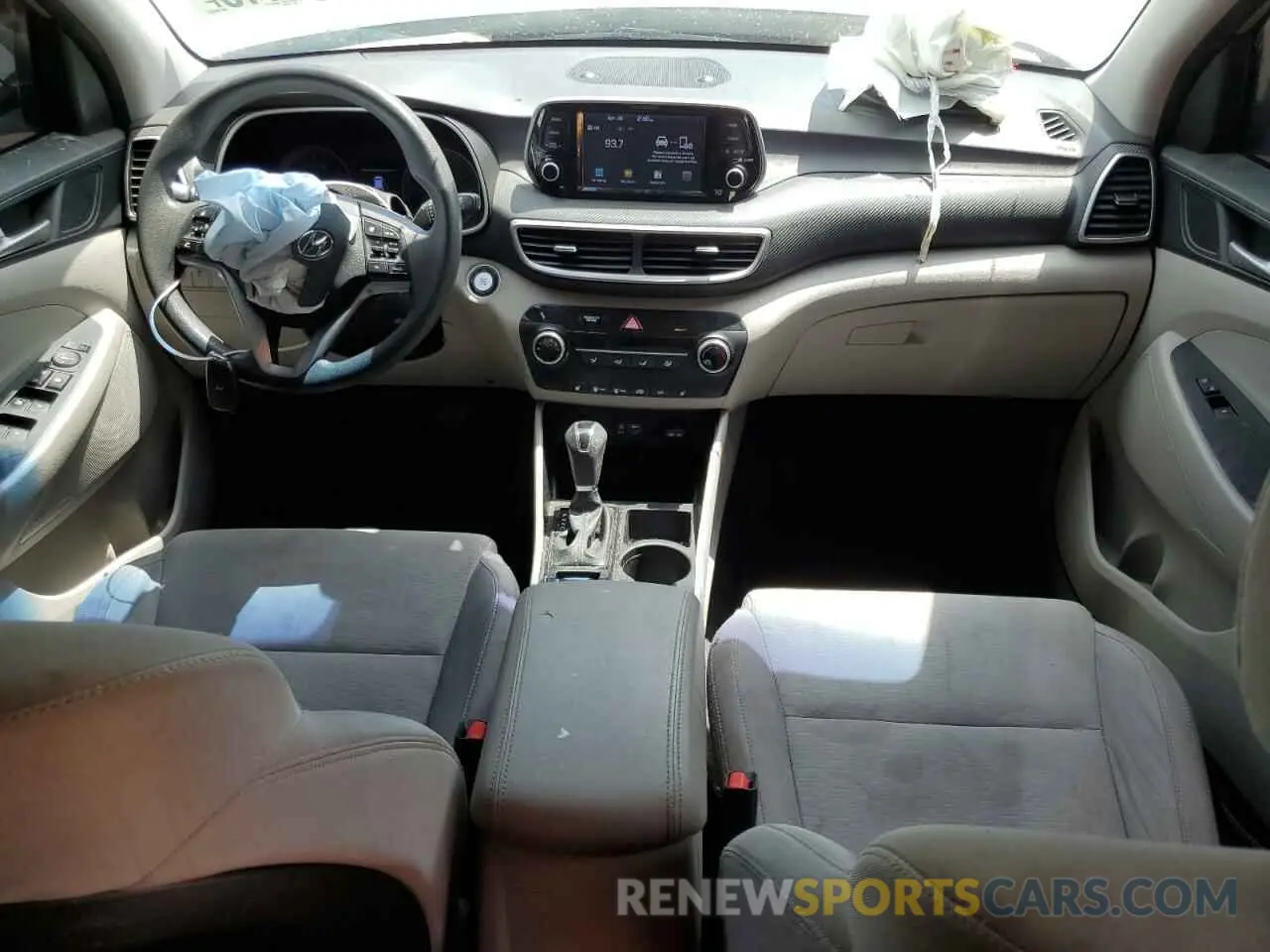 8 Photograph of a damaged car KM8J33A46KU848101 HYUNDAI TUCSON 2019