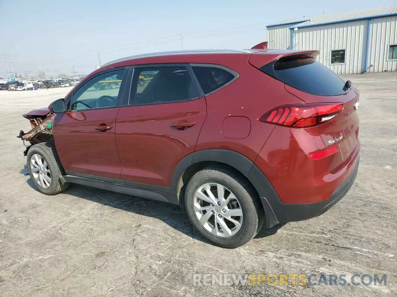 2 Photograph of a damaged car KM8J33A46KU861530 HYUNDAI TUCSON 2019
