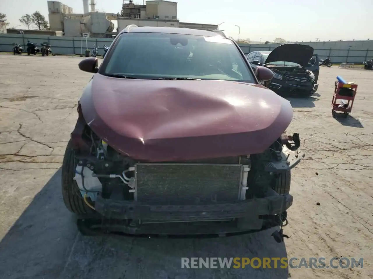 5 Photograph of a damaged car KM8J33A46KU861530 HYUNDAI TUCSON 2019