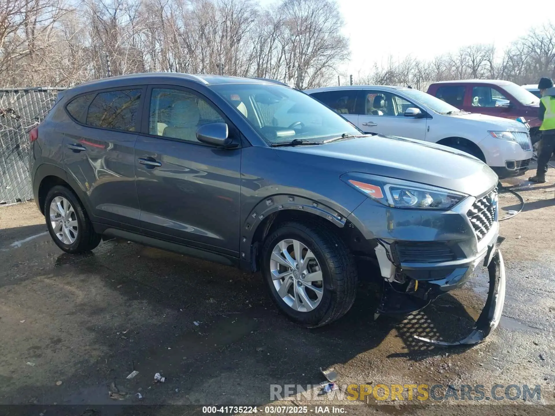 13 Photograph of a damaged car KM8J33A49KU860842 HYUNDAI TUCSON 2019
