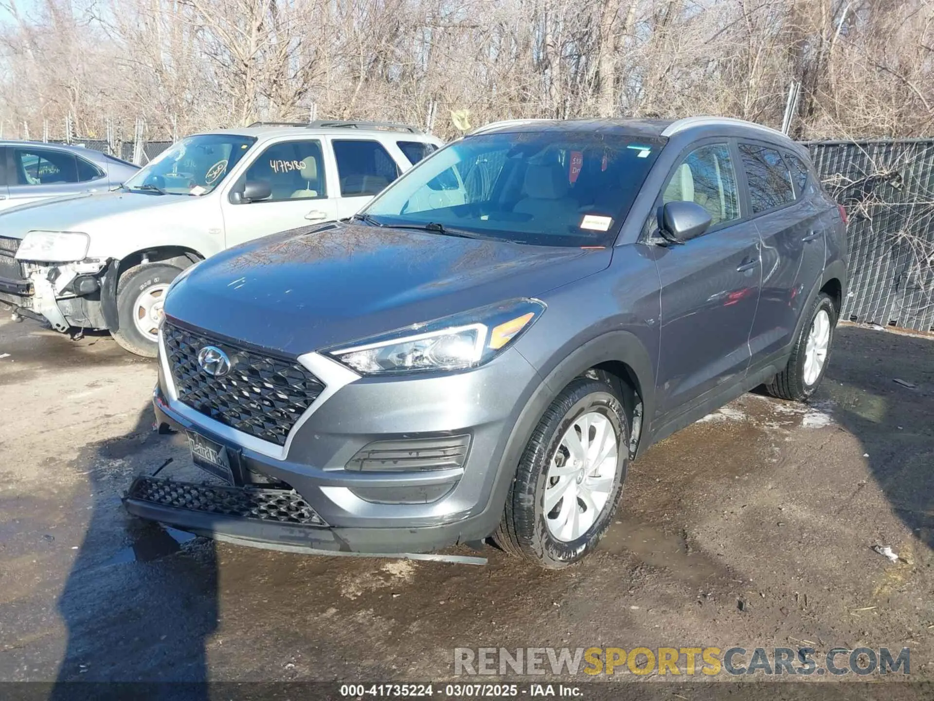 2 Photograph of a damaged car KM8J33A49KU860842 HYUNDAI TUCSON 2019