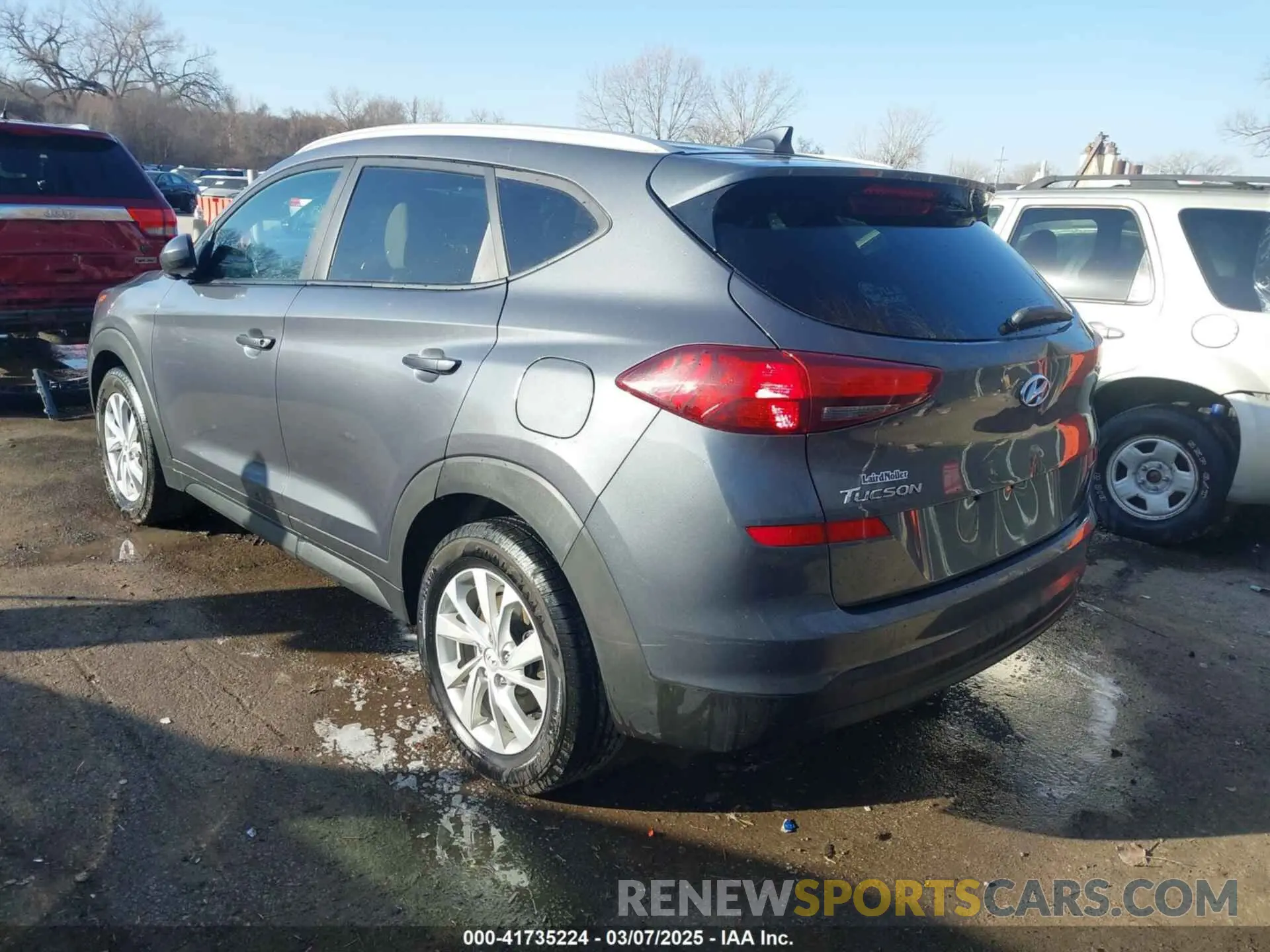 3 Photograph of a damaged car KM8J33A49KU860842 HYUNDAI TUCSON 2019