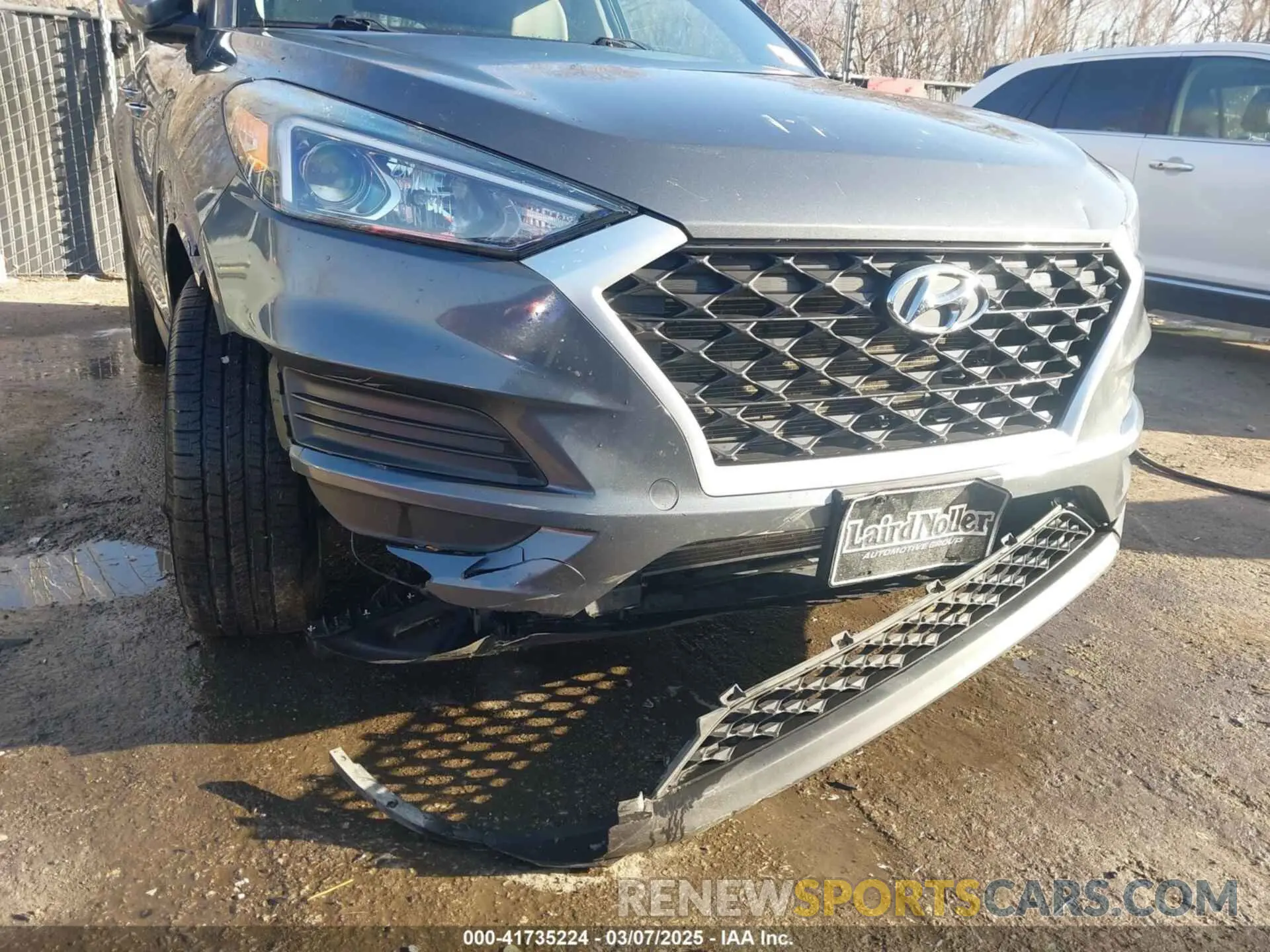 6 Photograph of a damaged car KM8J33A49KU860842 HYUNDAI TUCSON 2019