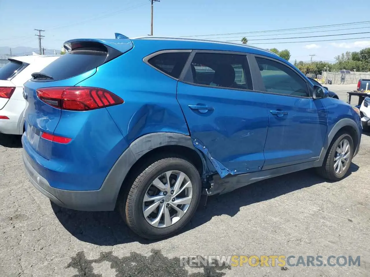 3 Photograph of a damaged car KM8J33A49KU869184 HYUNDAI TUCSON 2019