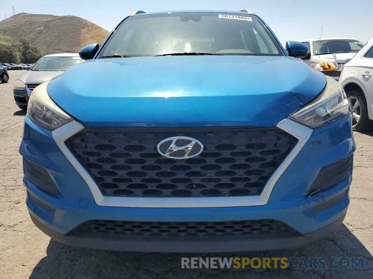 5 Photograph of a damaged car KM8J33A49KU869184 HYUNDAI TUCSON 2019