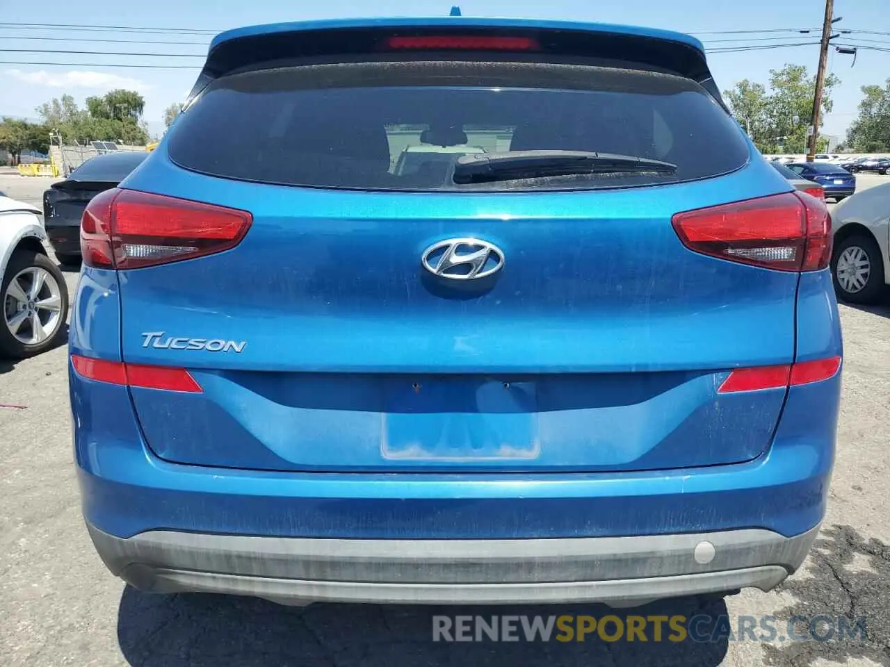 6 Photograph of a damaged car KM8J33A49KU869184 HYUNDAI TUCSON 2019