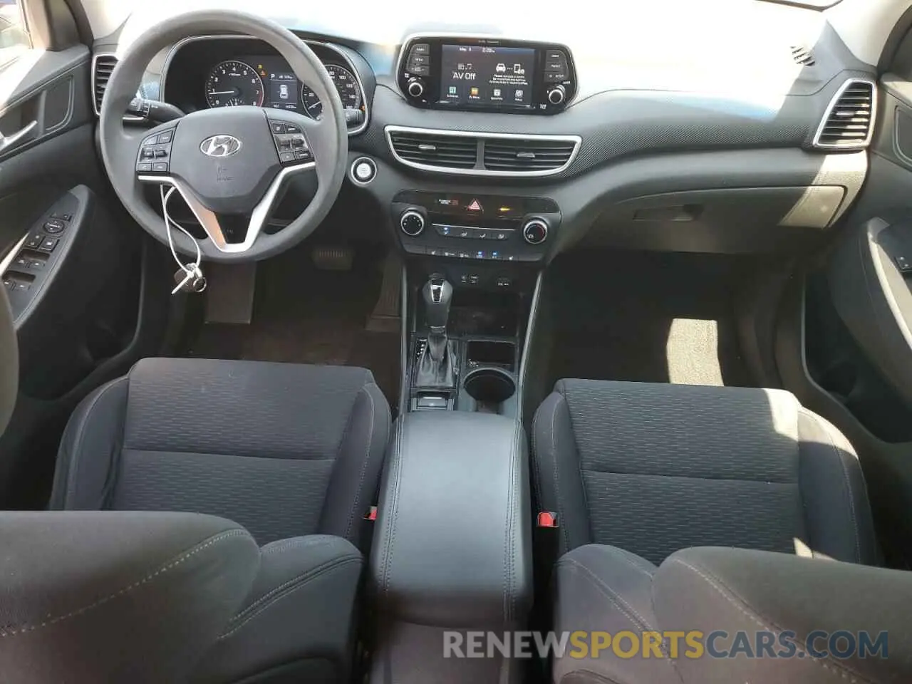 8 Photograph of a damaged car KM8J33A49KU869184 HYUNDAI TUCSON 2019