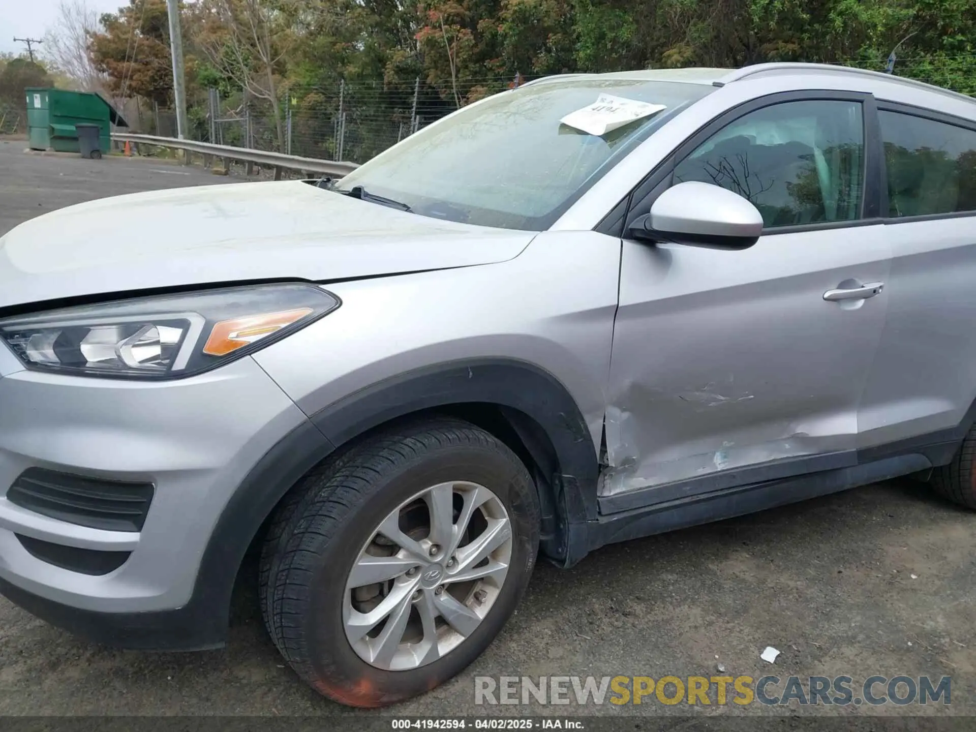 6 Photograph of a damaged car KM8J33A49KU921624 HYUNDAI TUCSON 2019