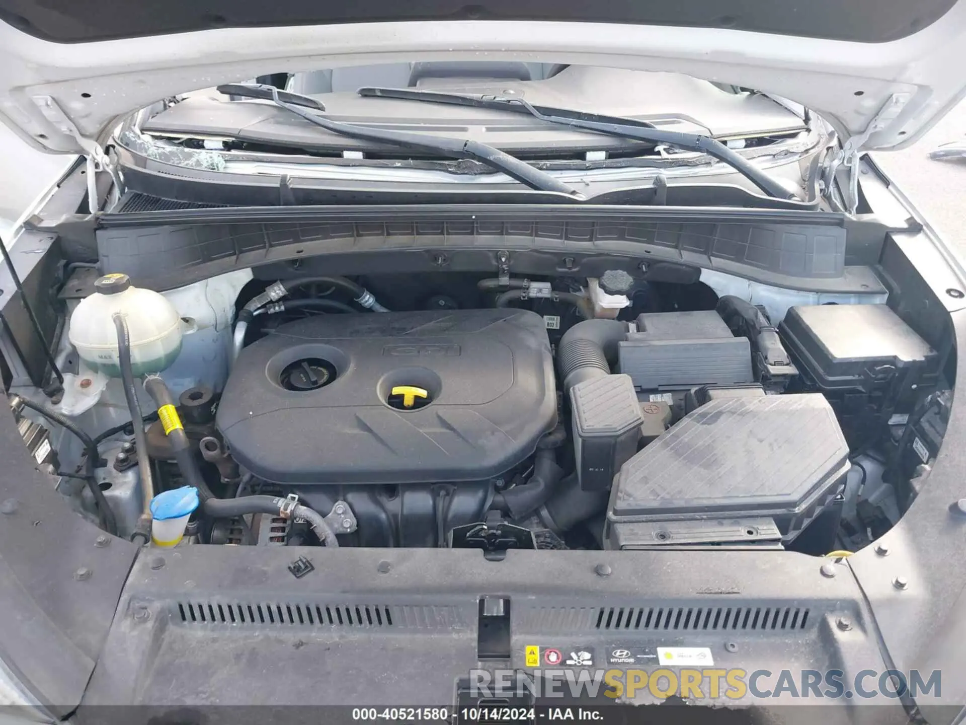 10 Photograph of a damaged car KM8J33A49KU998607 HYUNDAI TUCSON 2019