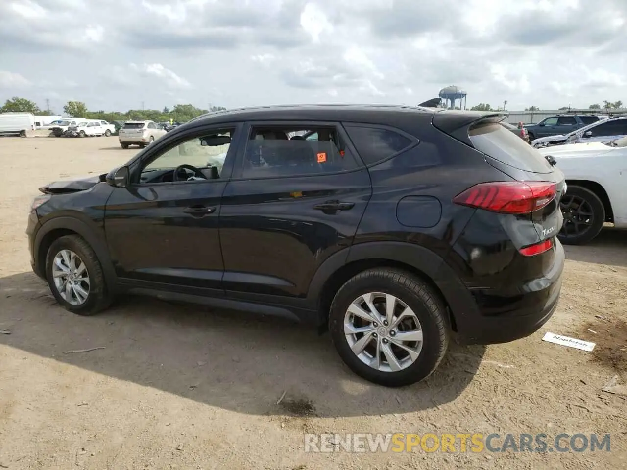 2 Photograph of a damaged car KM8J33A4XKU851261 HYUNDAI TUCSON 2019