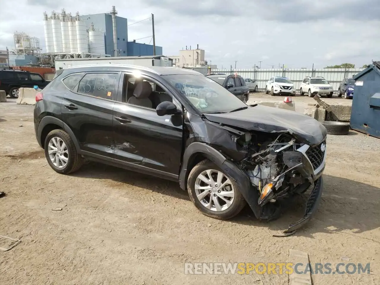 4 Photograph of a damaged car KM8J33A4XKU851261 HYUNDAI TUCSON 2019