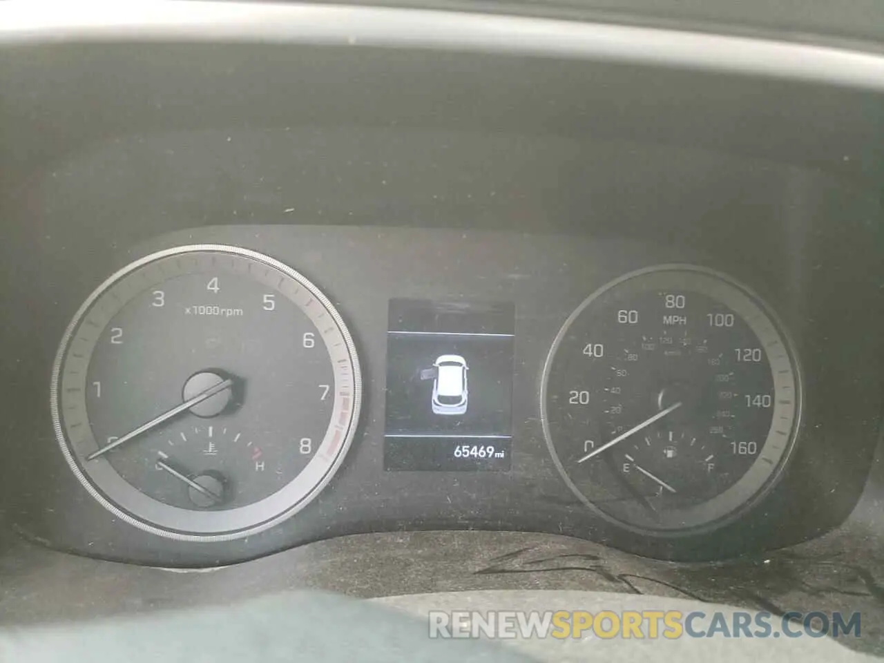 9 Photograph of a damaged car KM8J33A4XKU851261 HYUNDAI TUCSON 2019