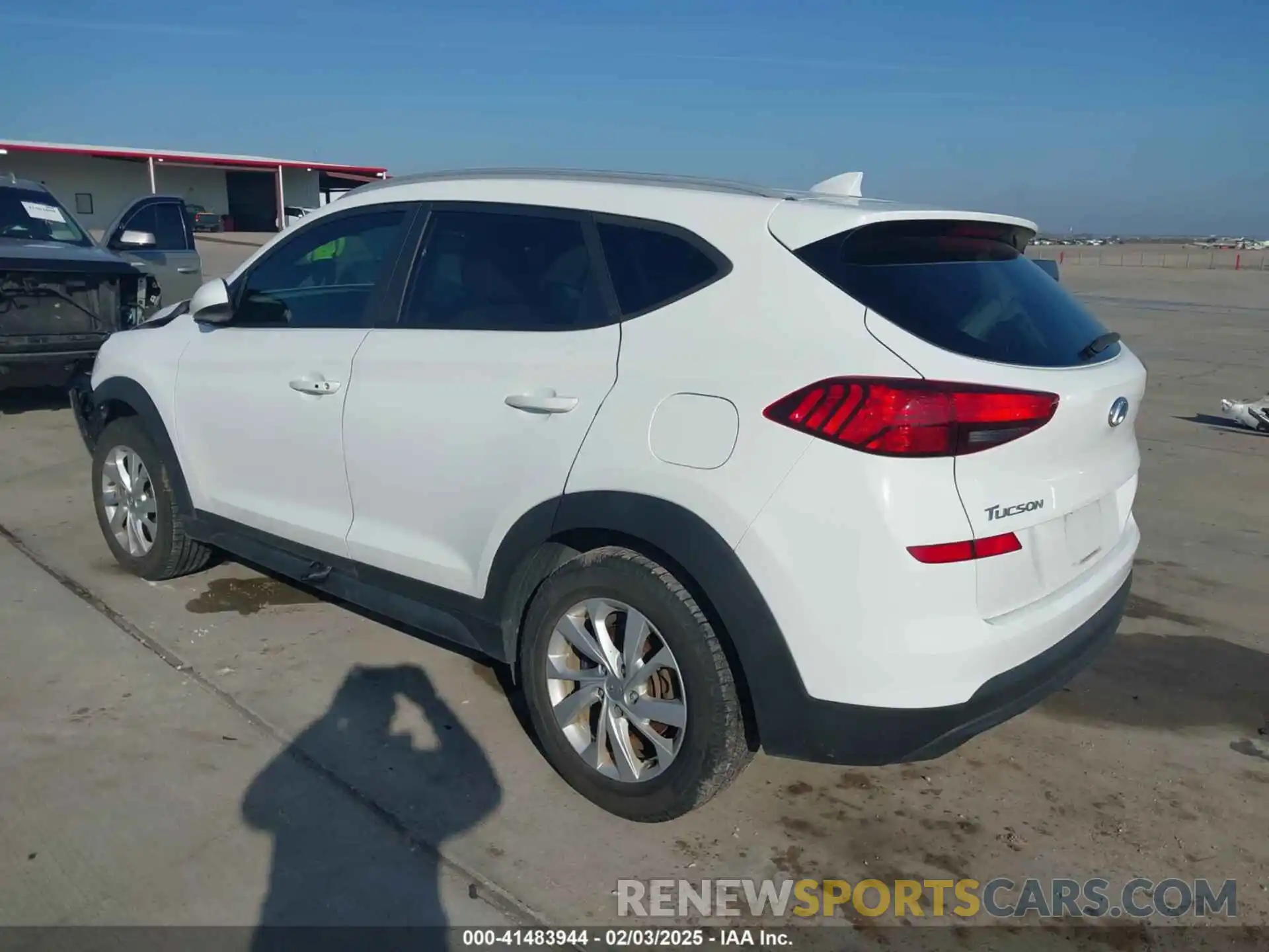 3 Photograph of a damaged car KM8J33A4XKU926976 HYUNDAI TUCSON 2019