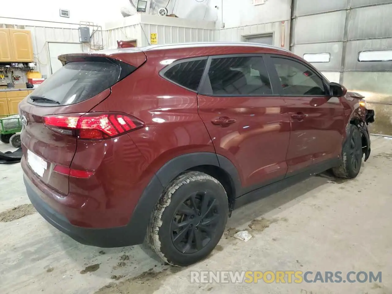 3 Photograph of a damaged car KM8J33A4XKU990256 HYUNDAI TUCSON 2019