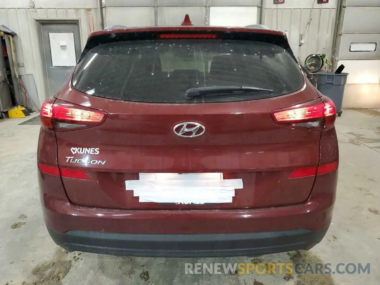 6 Photograph of a damaged car KM8J33A4XKU990256 HYUNDAI TUCSON 2019