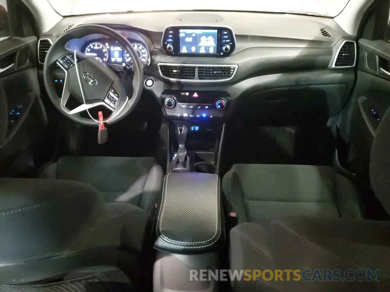 8 Photograph of a damaged car KM8J33A4XKU990256 HYUNDAI TUCSON 2019