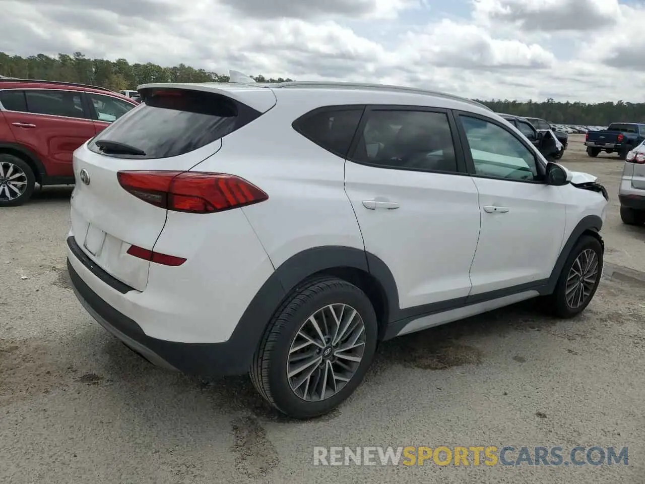 3 Photograph of a damaged car KM8J33AL0KU050149 HYUNDAI TUCSON 2019