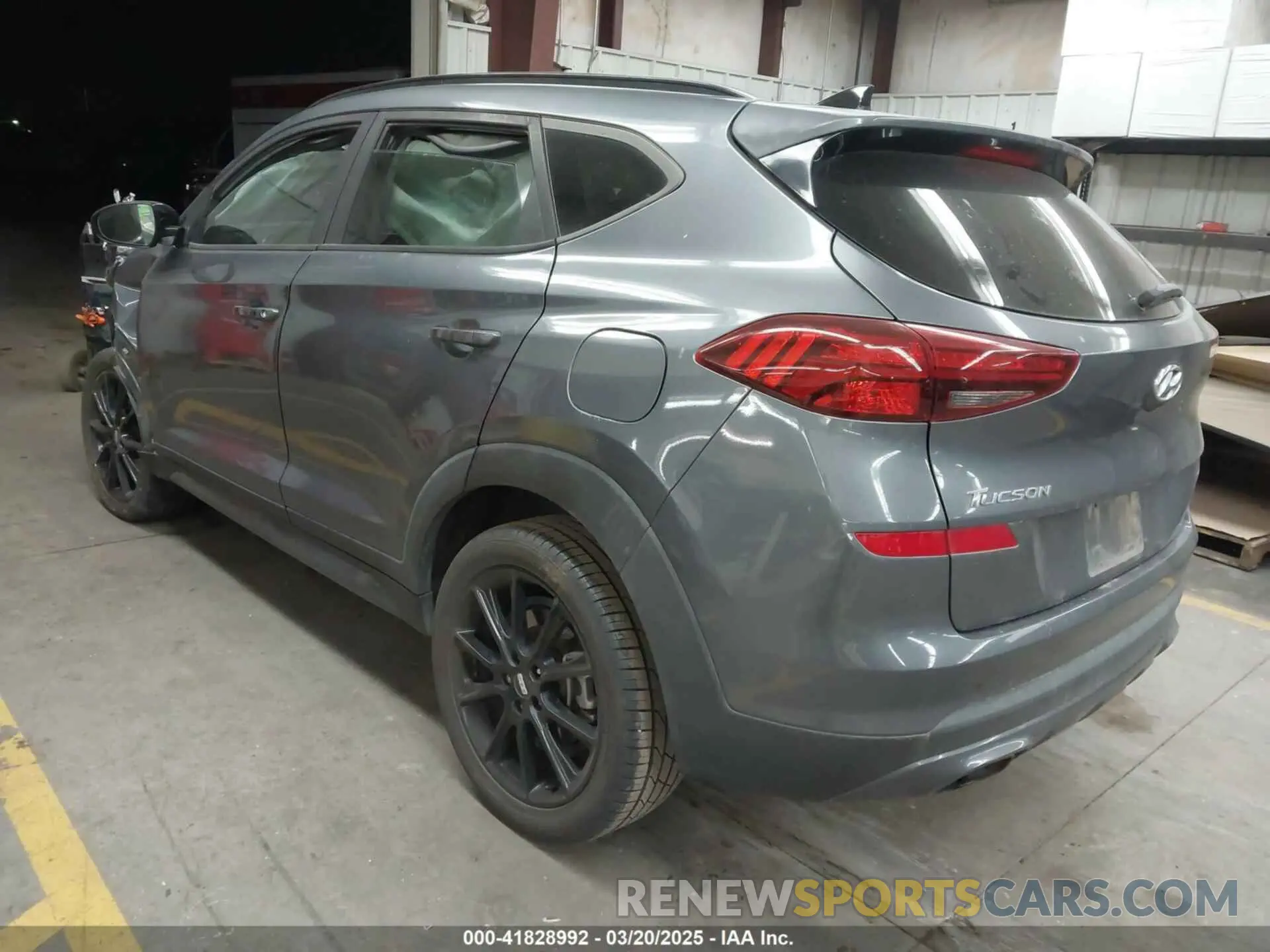3 Photograph of a damaged car KM8J33AL0KU973425 HYUNDAI TUCSON 2019