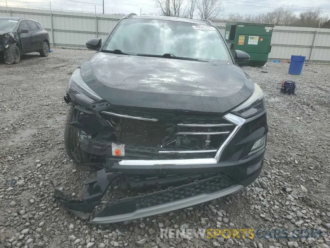 5 Photograph of a damaged car KM8J33AL1KU045395 HYUNDAI TUCSON 2019
