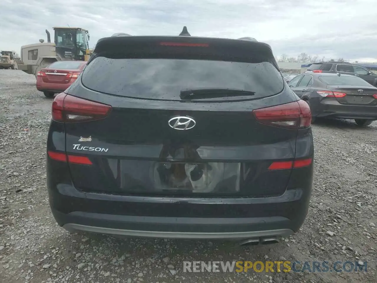 6 Photograph of a damaged car KM8J33AL1KU045395 HYUNDAI TUCSON 2019