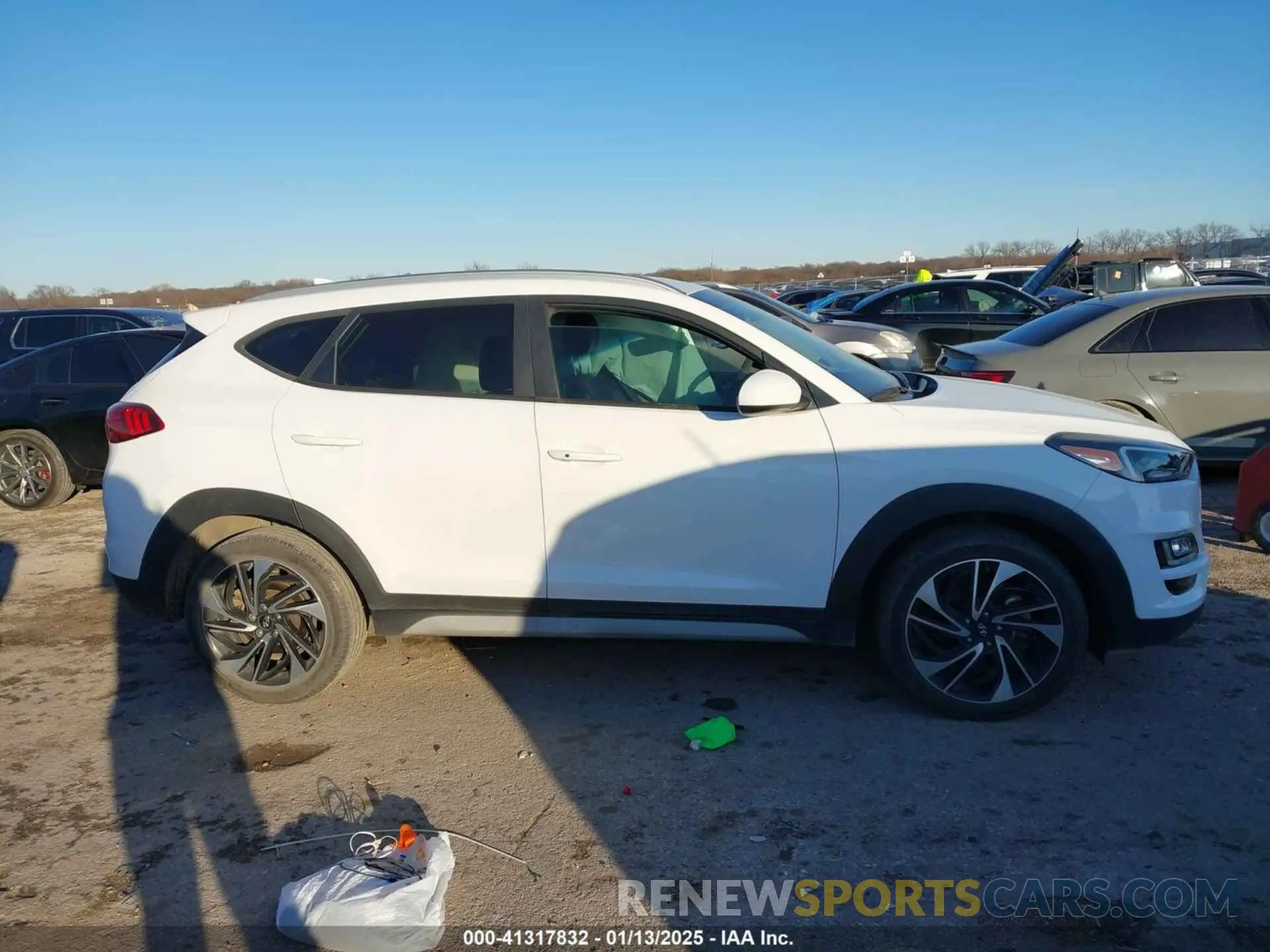 13 Photograph of a damaged car KM8J33AL1KU838499 HYUNDAI TUCSON 2019