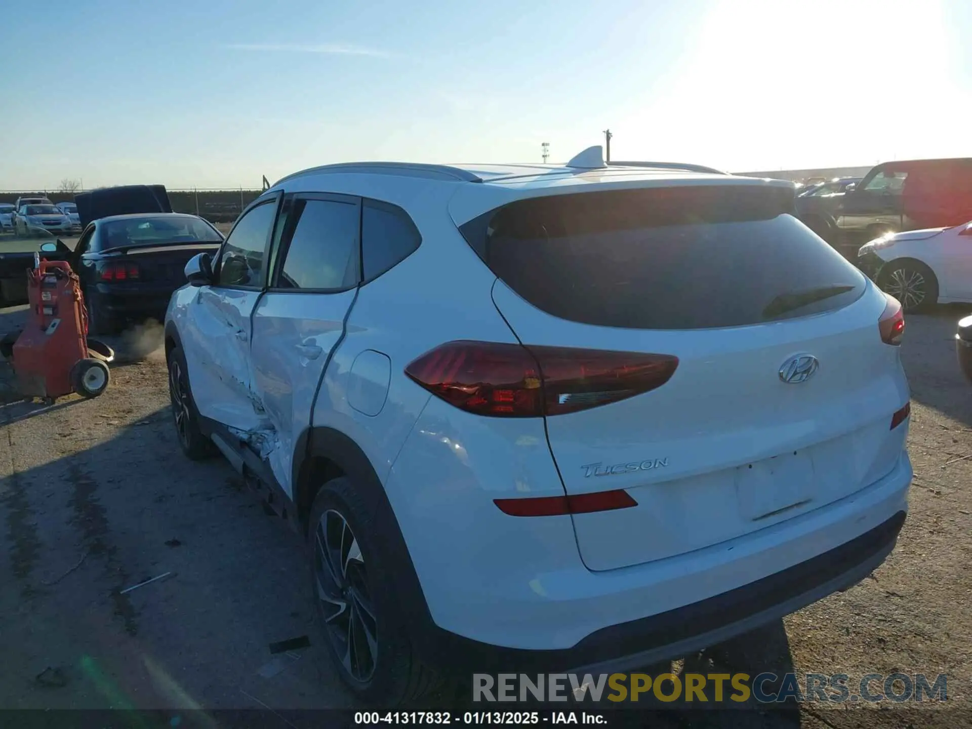 3 Photograph of a damaged car KM8J33AL1KU838499 HYUNDAI TUCSON 2019