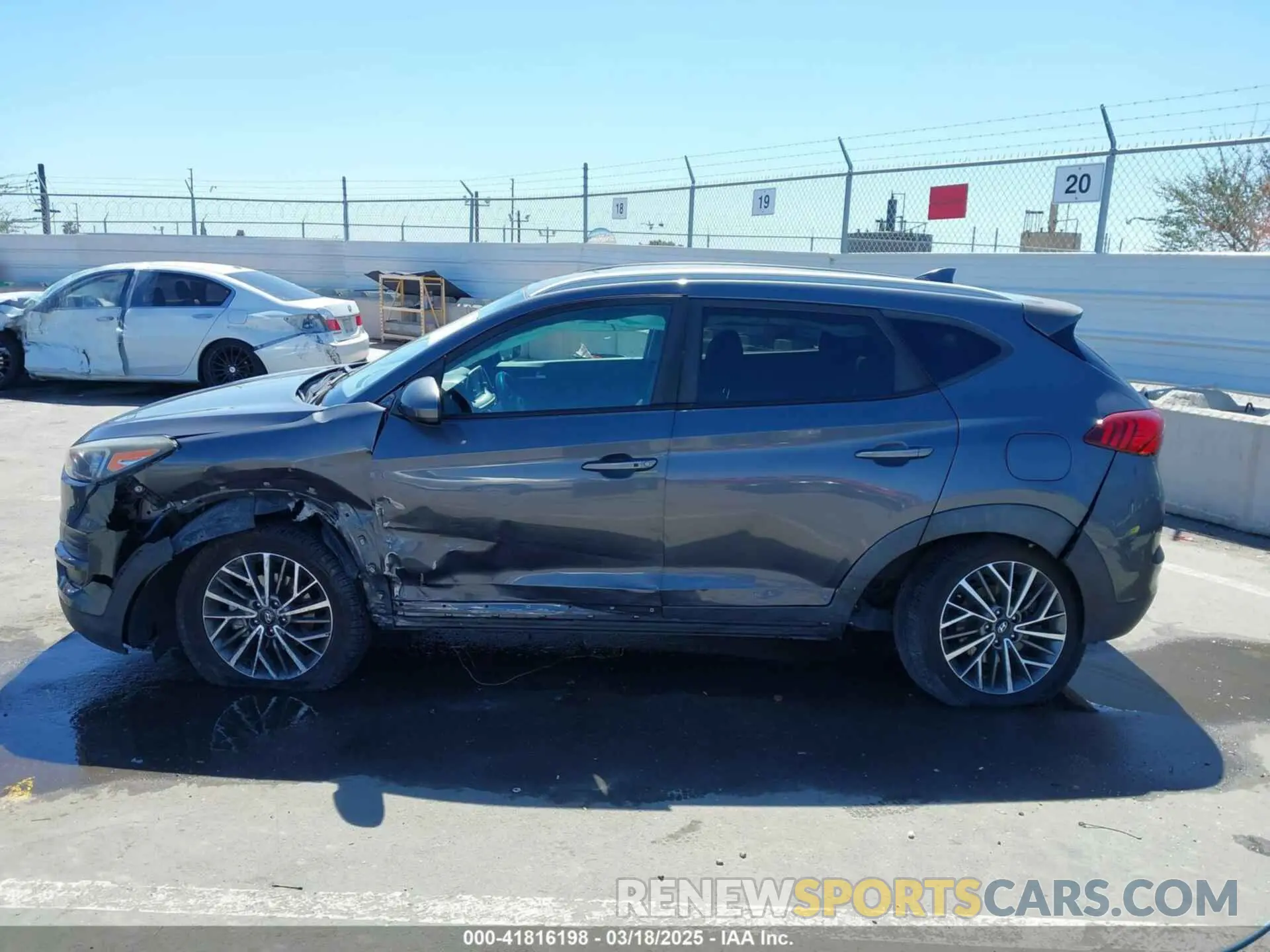 15 Photograph of a damaged car KM8J33AL1KU890618 HYUNDAI TUCSON 2019