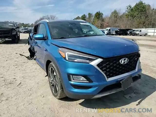 11 Photograph of a damaged car KM8J33AL1KU970713 HYUNDAI TUCSON 2019