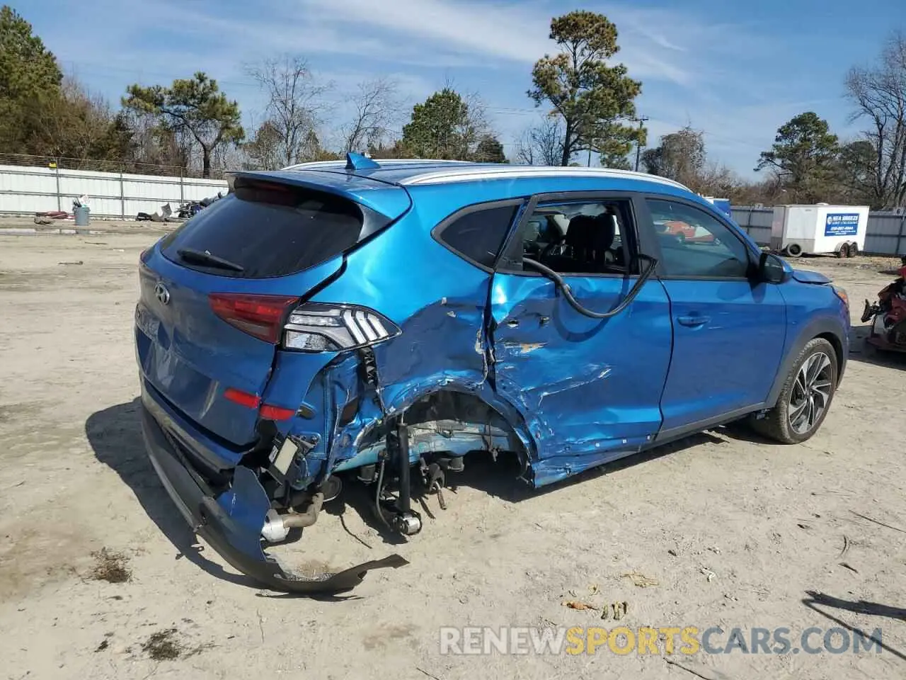 3 Photograph of a damaged car KM8J33AL1KU970713 HYUNDAI TUCSON 2019