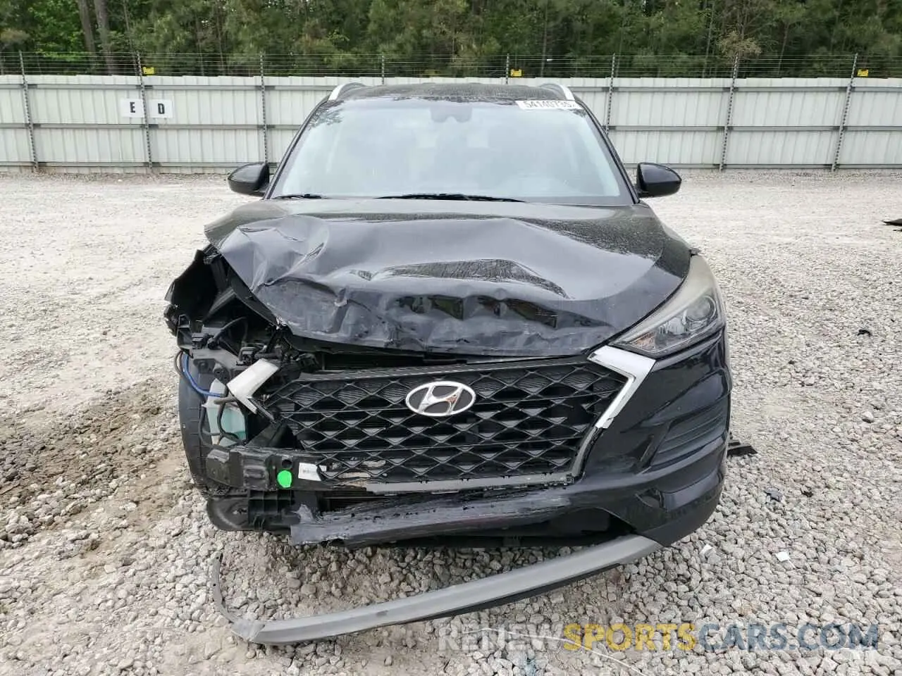 5 Photograph of a damaged car KM8J33AL1KU977760 HYUNDAI TUCSON 2019