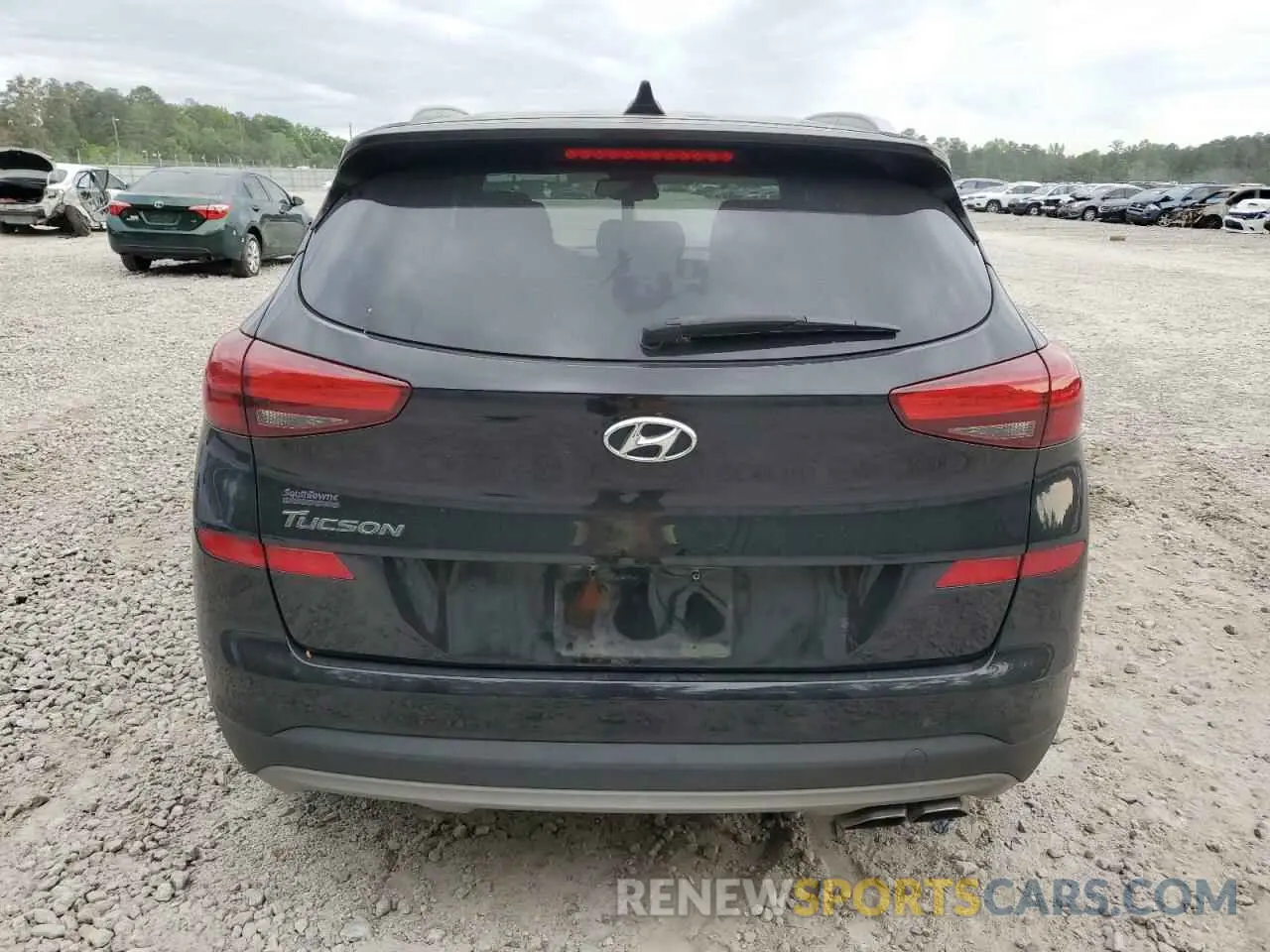 6 Photograph of a damaged car KM8J33AL1KU977760 HYUNDAI TUCSON 2019