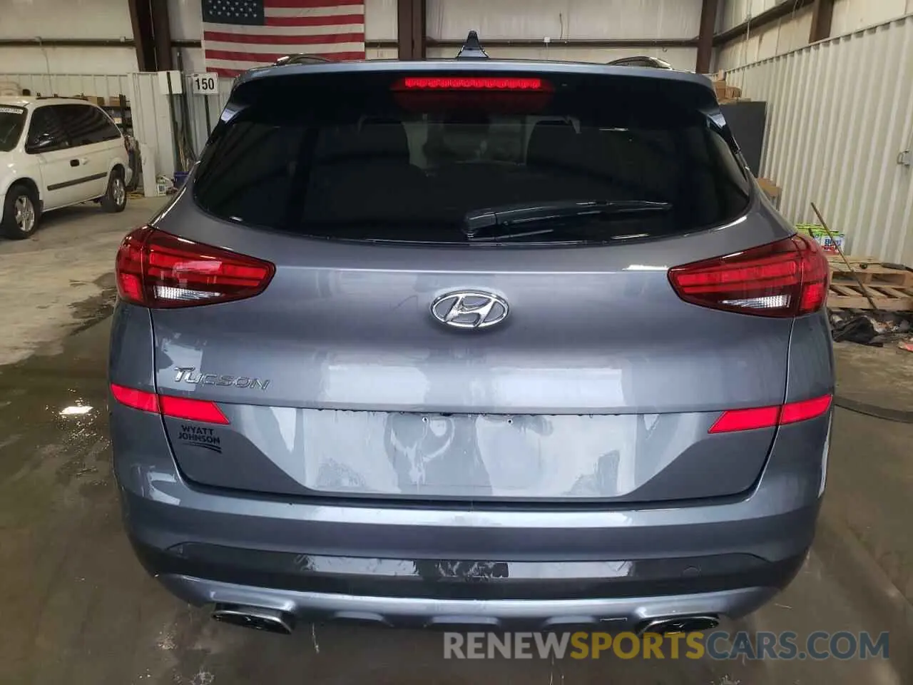 6 Photograph of a damaged car KM8J33AL1KU982182 HYUNDAI TUCSON 2019