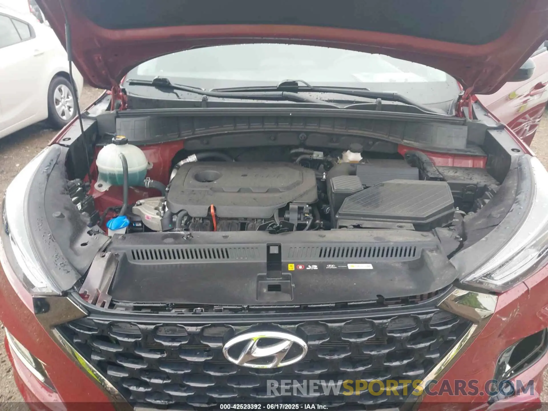 10 Photograph of a damaged car KM8J33AL2KU009618 HYUNDAI TUCSON 2019