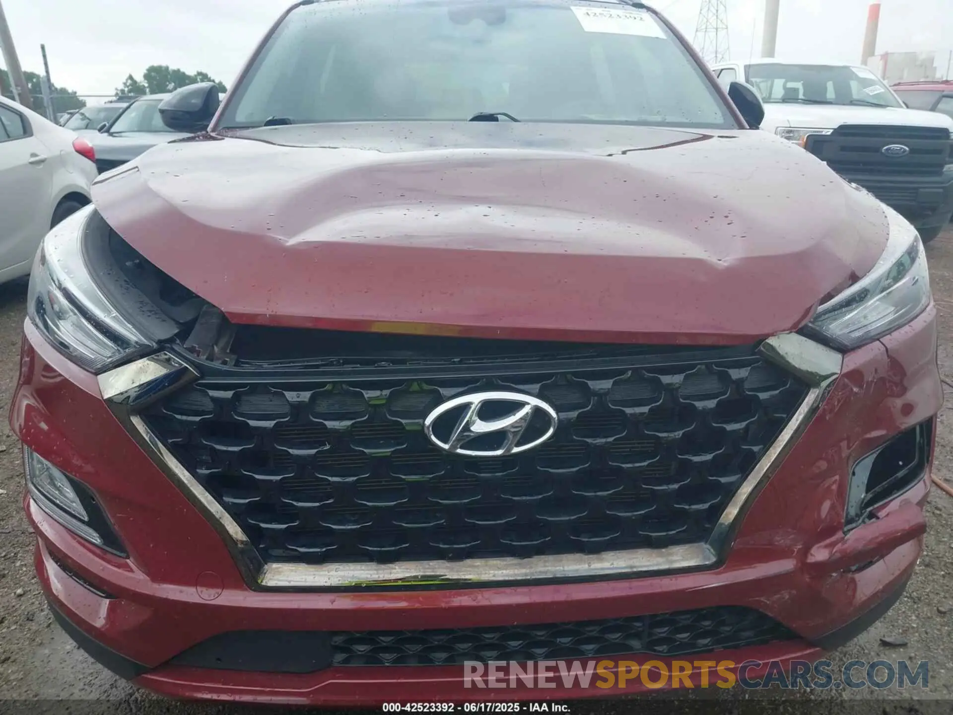 12 Photograph of a damaged car KM8J33AL2KU009618 HYUNDAI TUCSON 2019