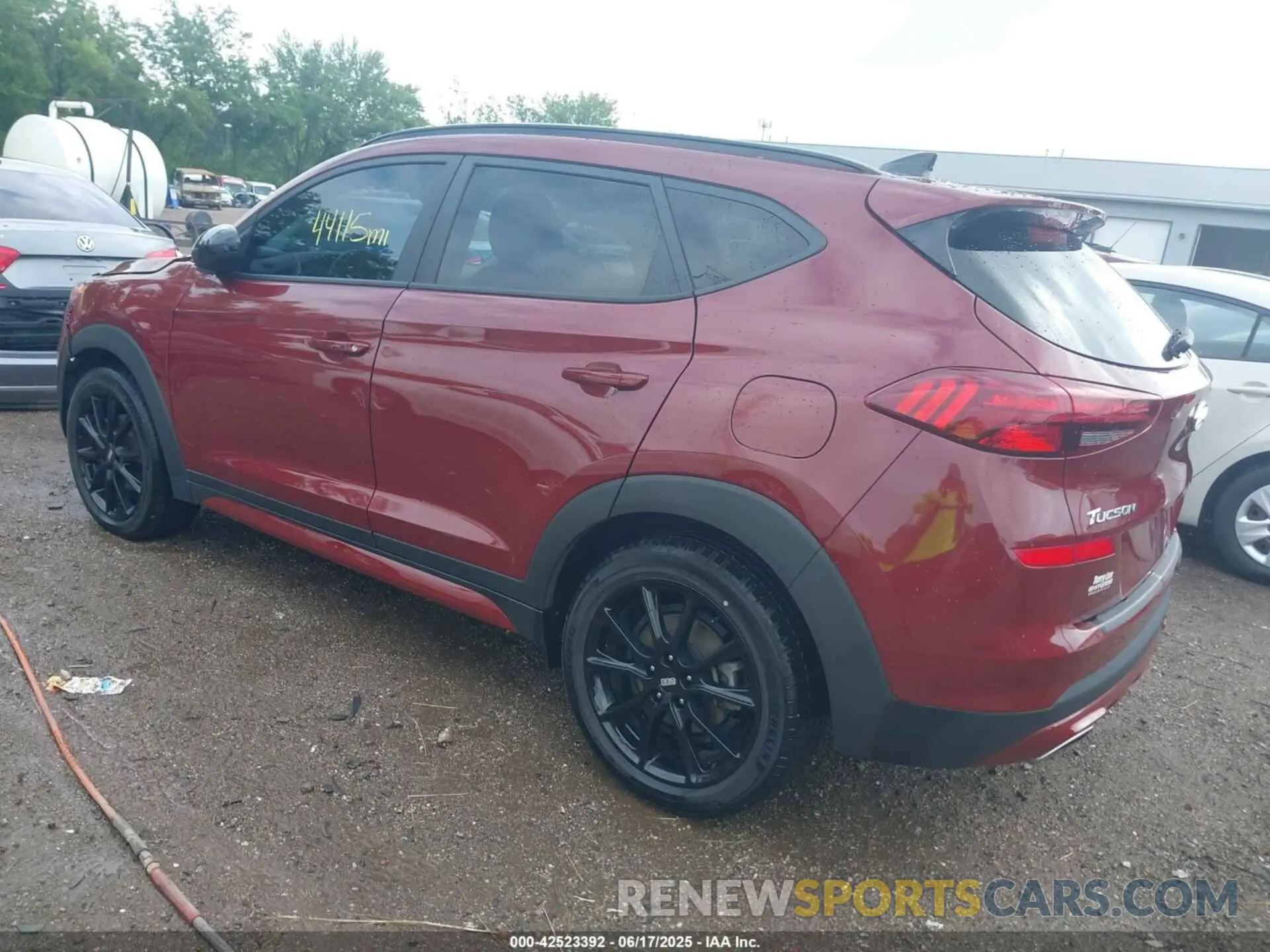 3 Photograph of a damaged car KM8J33AL2KU009618 HYUNDAI TUCSON 2019