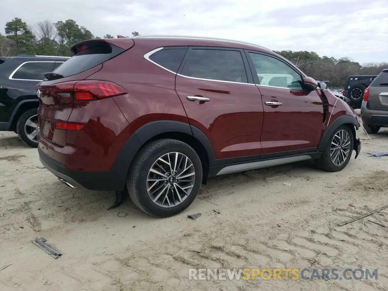3 Photograph of a damaged car KM8J33AL2KU021767 HYUNDAI TUCSON 2019