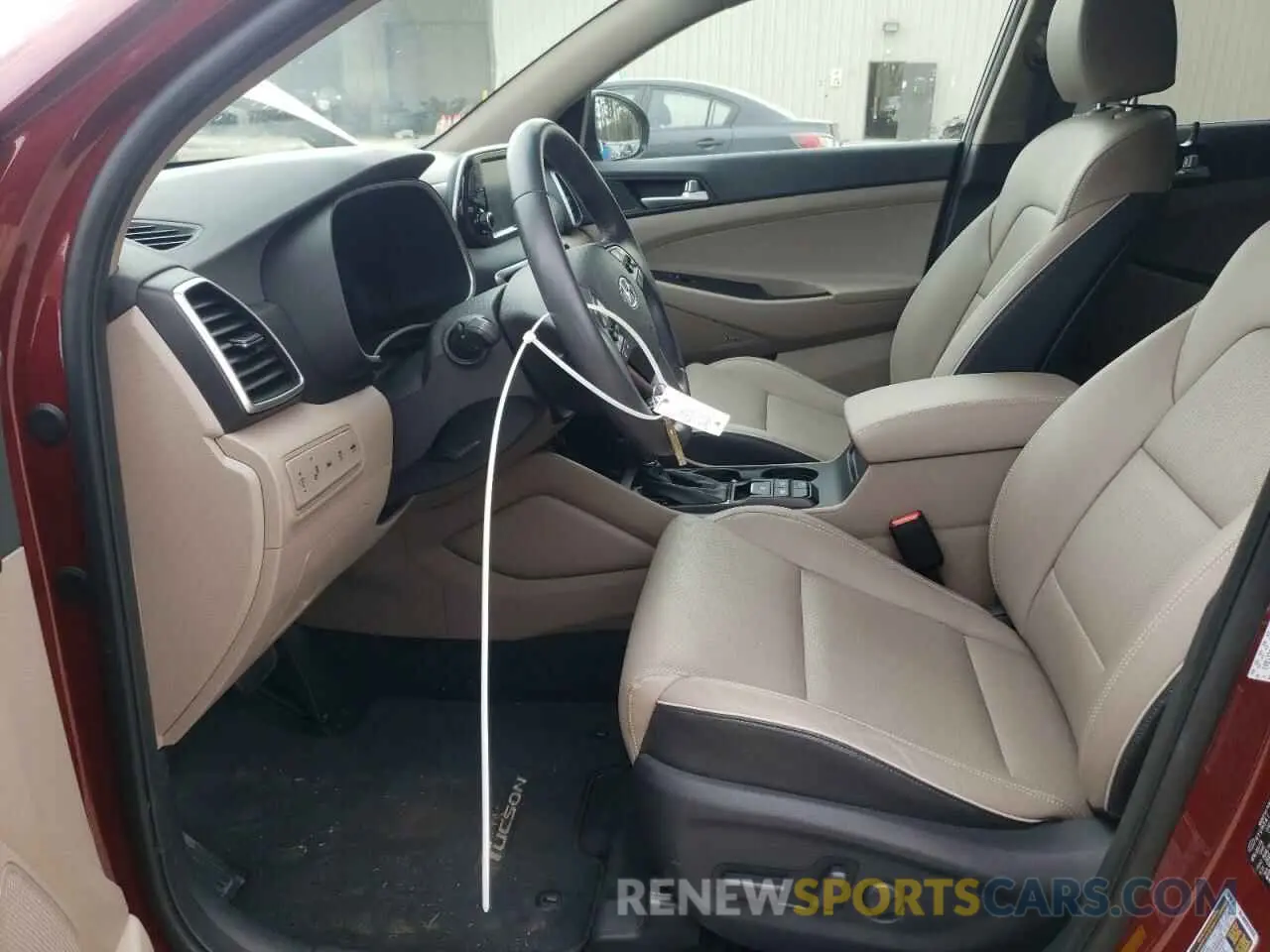 7 Photograph of a damaged car KM8J33AL2KU021767 HYUNDAI TUCSON 2019