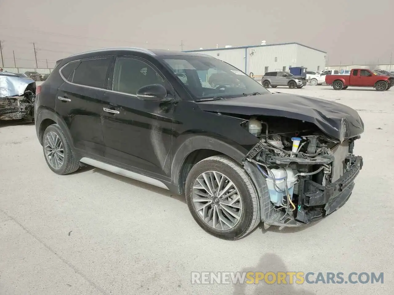 4 Photograph of a damaged car KM8J33AL2KU031330 HYUNDAI TUCSON 2019